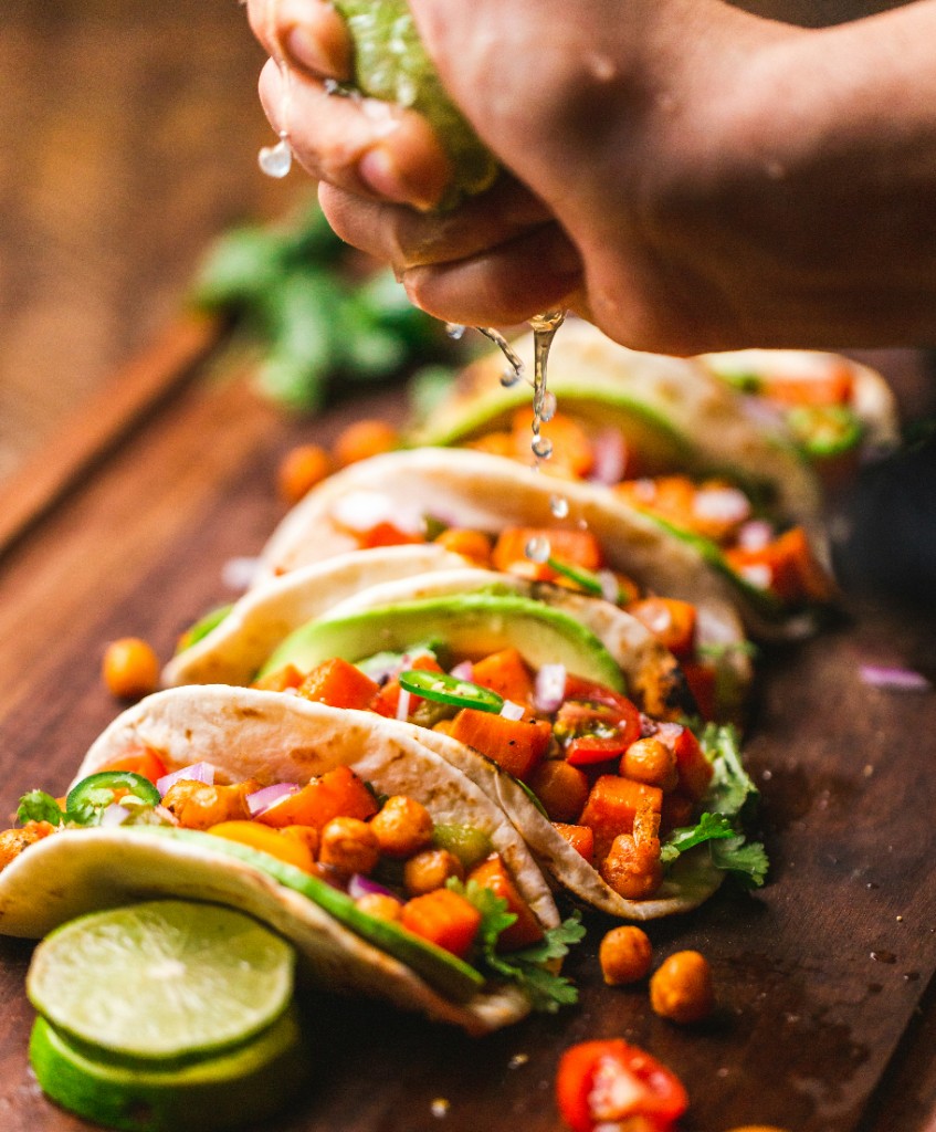 Lime Squeeze Veggie Taco